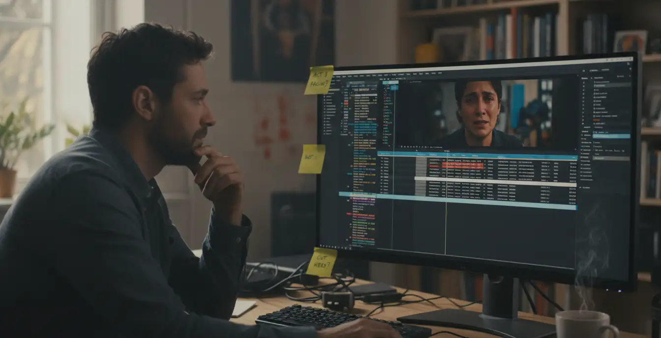 Video editor making creative decisions