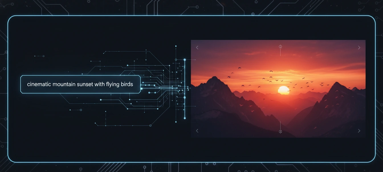 Text-to-video generation demonstration